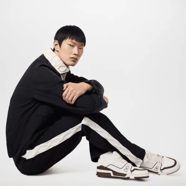 Louis Vuitton x Tyler the Creator LV Trainer “White – Mocha” sneakers