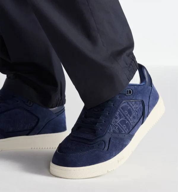 B27 Uptown Low – Navy Blue Suede and Navy Blue Dior Gravity Suede