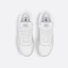B27 Uptown Low – White Grained Calfskin and White Dior Gravity Leather