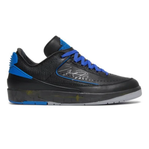 Nike Air Off-White x Jordan 2 Retro Low SP ‘Black Varsity Royal’