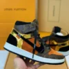 Nike Air Jordan 1 x LV – Luxury Earth‑Tone Monogram Edition
