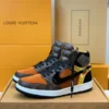 Nike Air Jordan 1 x LV – Luxury Earth‑Tone Monogram Edition