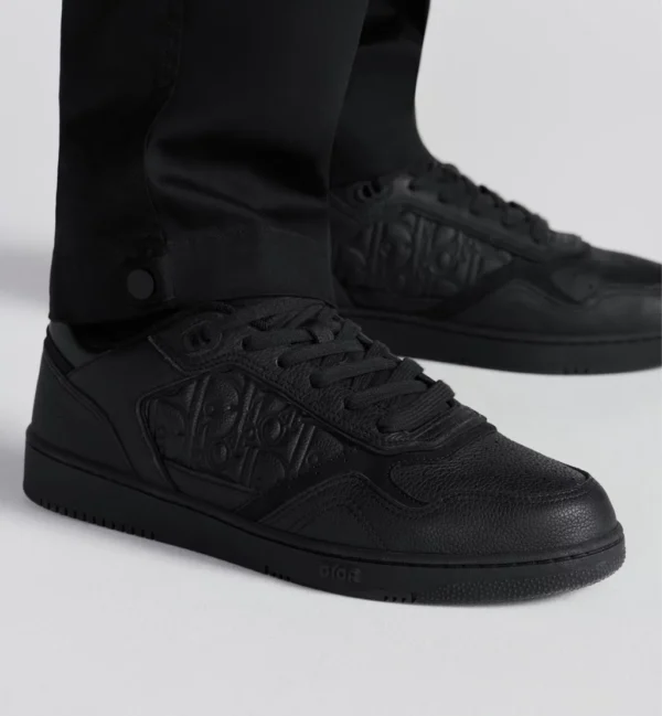 B27 Uptown Low – Black Grained Calfskin and Black Dior Gravity Leather (Copy)
