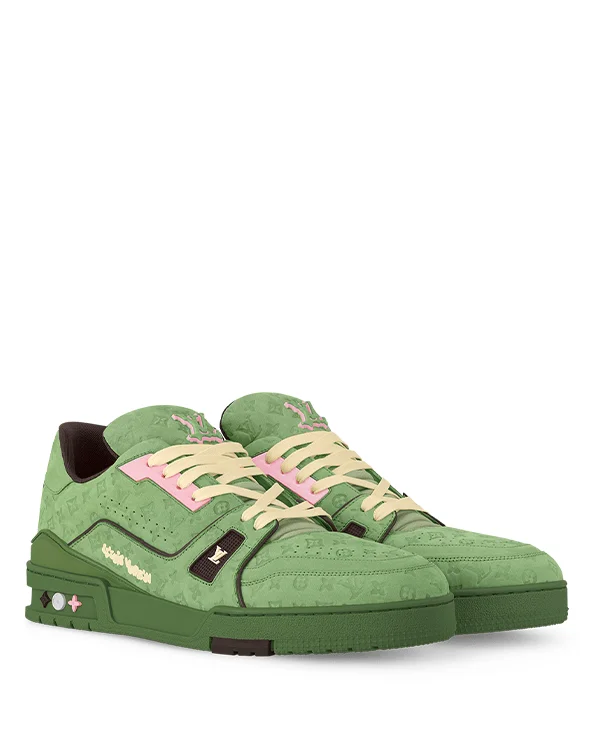 Louis Vuitton x Tyler the Creator LV Trainer “Green” sneakers