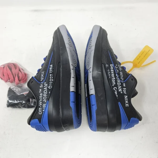 Nike Air Off-White x Jordan 2 Retro Low SP ‘Black Varsity Royal’