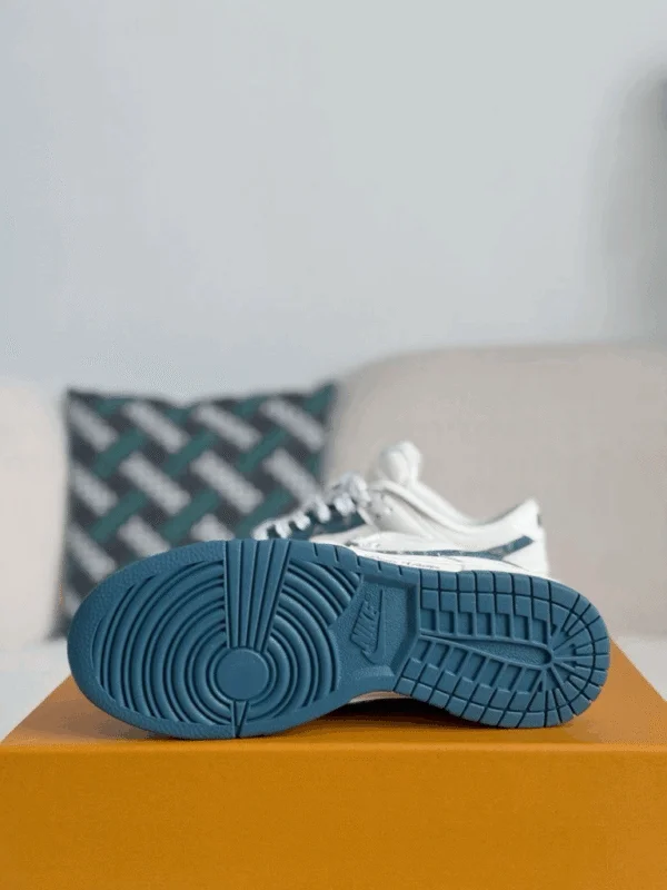 Nike Air Jordan 1 x LV Blue Monogram Denim Edition (Dunk Low Custom)