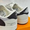 Louis Vuitton x Nike Air Jordan 1 Low “Shadow Grey Suede” (Custom)
