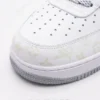 Louis Vuitton x Nike Air Force 1 Monogram Grey Frost Edition (Custom)