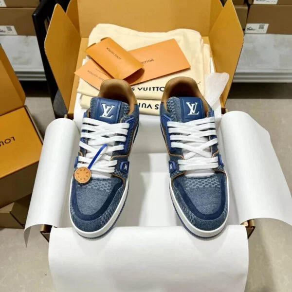 Louis Vuitton LV Trainer Sneaker – Blue